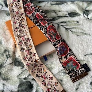 Louis Vuitton Silk ABC Scarf